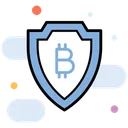 Free Dados Seguros Protecao De Dados Seguranca Bitcoin Icon