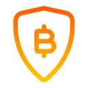 Free Bitcoin Shield Shield Bitcoin Icon