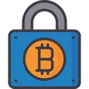 Free Sicurezza Sicurezza Bitcoin Moneta Sicura Icon