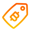 Free Bitcoin Tag Tag Bitcoin Icon