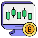 Free Bitcoin Trade Bitcoin Cryptocurrency Icon