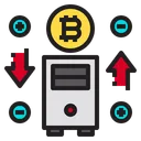 Free Bitcoin Value  Icon