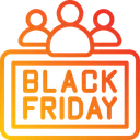 Free Black Friday Commerce And Shopping Buyer Icon