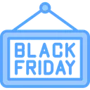 Free Black Friday Commerce And Shopping Hanging Icon