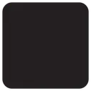 Free Black Large Square Icon