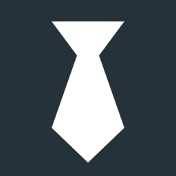 Free Black Tie Logo Icon