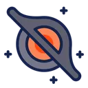Free Blackhole Space Science Icon