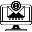 Free Blackmail Extortion Threat Icon