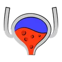 Free Blase Medizin Harnwege Symbol