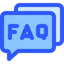 Free FAQ zu Blasen  Symbol