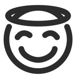 Free Blessed Emoji Icon