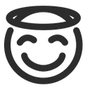 Free Blessed Smiley Emoji Icône