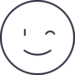 Free Blink Emoji Icon