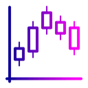 Free Block Chain Graph Icon