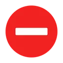 Free Block Stop Sign Icon