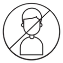 Free Block person  Icon
