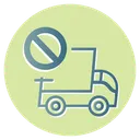 Free Block Shipping Block Prohibited Icon
