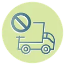 Free Block Shipping Block Prohibited Icône