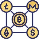 Free Blockchain Transacao Blockchain Criptomoeda Ícone