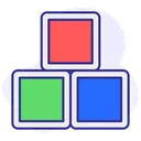 Free Blocks Toy Game Icon