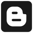 Free Blogger Medios Social Icono