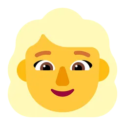 Free ブロンド Emoji アイコン