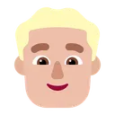 Free Blonde Man Male Icon