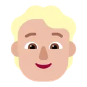Free Blonde Man Male Icon