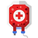 Free Transfusion Blood Medical Icon