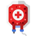Free Transfusion Blood Medical Icon
