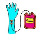 Free Vibrant Blood Donation Illustration Blood Donation All Lives Matter Icône