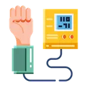 Free Blood Pressure Test Bp Test Blood Pressure Measurement Icon