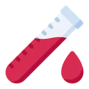 Free Blood Test Blood Sample Lab Icono