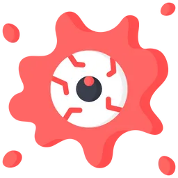 Free Eye with blood  Icon