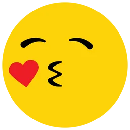 Free Kiss Emoji Icon - Download in Line Style