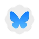 Free Bluesky  Icon