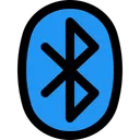 Free Bluetooth Technology Logo Social Media Logo Icon