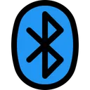 Free Bluetooth Technology Logo Social Media Logo Icon