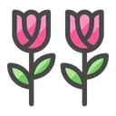 Free Blumen Rosen Pflanzen Symbol