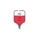 Free Blutbeutel Bluttransfusion Infusion Symbol