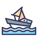 Free Boat Yacht Ocean Icon