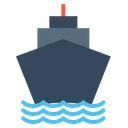 Free Boat Logistic Transportation Icon