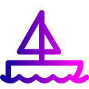 Free Boat Ship Seiling Icon