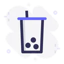 Free Boba Cup Cup Glass Icon