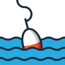 Free Bobber Fishing Floating Icon