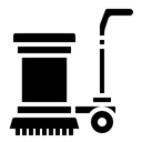 Free Bodenschrubber  Symbol