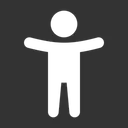 Free Body  Icon