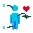 Free Body Tracker Health Monitoring Fitness Tracker Icon