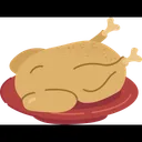 Free Boiled Chicken  Icon