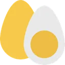 Free Boiled Egg Breakfast Boiled Icon